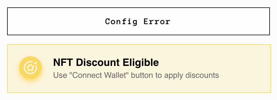 Config Error